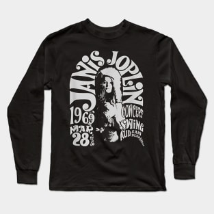 Janis Joplin Music Long Sleeve T-Shirt